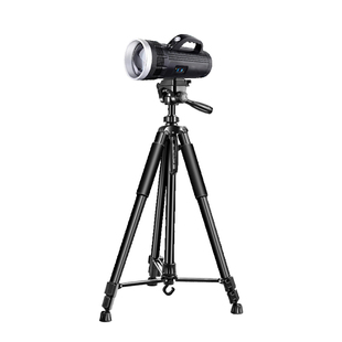 钓鱼夜钓专用三脚架手机相机头灯通用专业户外稳固防抖支架便携多功能铝合金拍照直播摄影铝合金可伸缩落地式