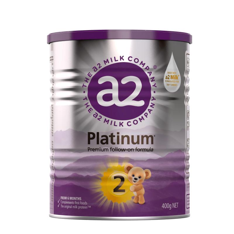 【0元试喝】a2紫白金2段婴幼儿奶粉消化好吸营养奶粉6-12月/400g