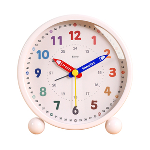 学生儿童专用静音小闹钟高颜值钟表桌面时钟摆台式2025新款迷你