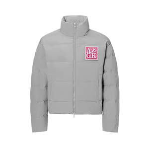 AFGK五色魔术贴冬季短款羽绒服