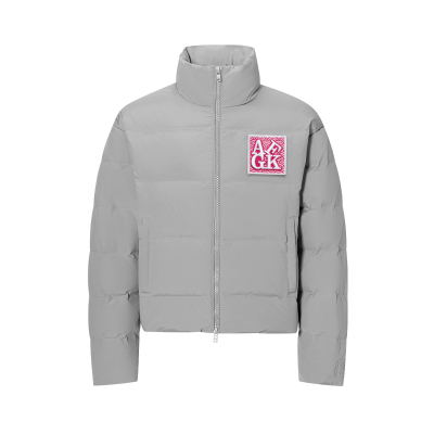AFGK五色魔术贴冬季短款羽绒服