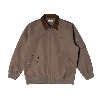 BUTTBILL三防拉链棒球服飞行夹克