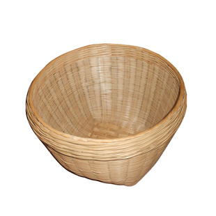 手工竹制品新桥竹编喜宴粮食谷物淘米水果收纳箩筐家居厂家供应