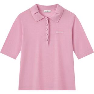 [100%绵羊毛]Marc O'Polo/MOP26夏季新款针织半袖POLO衫短袖女