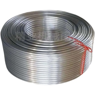 空心铝管8mm铝盘管 机床润滑油路油管4mm可弯曲高压油管铝油管6mm