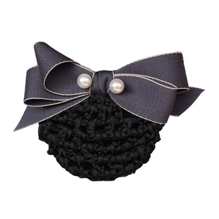 职业头花女银行发网乘务员酒店护士空姐销售员简约员工作发夹发套