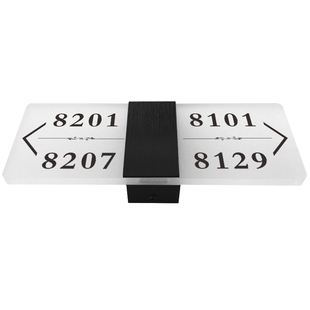 高档酒店LED指示牌带灯房号牌指引标识宾馆发光指引牌ktv会所门牌