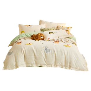 罗莱儿童纯棉磨毛被套单件秋冬保暖被罩学生宿舍被芯套床上用品