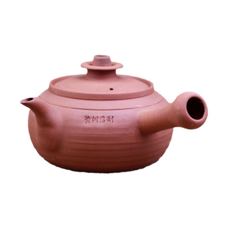 红泥手拉胚玉书煨烧水壶