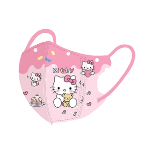 儿童kn95口罩5到12岁独立包装女童一次性宝宝8到12岁小孩上学专用