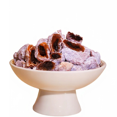 三层爆浆陈皮香裹着软糯梅有葡萄