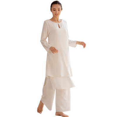 尤佳套装女禅修太极瑜伽禅服