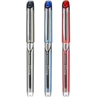 【自营】百乐 威宝签字笔护手胶笔握久写不累考试刷题专用水性笔办公用笔 黑色 蓝色 红色BXGPN-V5-B 0.5mm