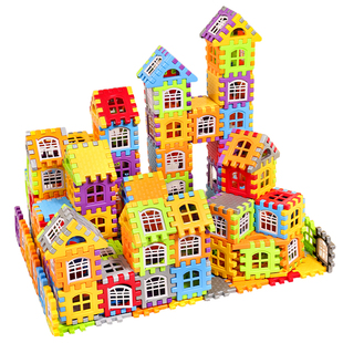 搭房子立体积木超大号拼装方块拼图3到6岁男女孩礼物儿童益智玩具
