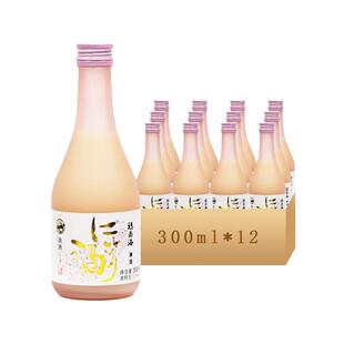 福寿海浊酒300ml*12瓶整箱清酒纯粮酿造低度微醺女士甜酒自然发酵