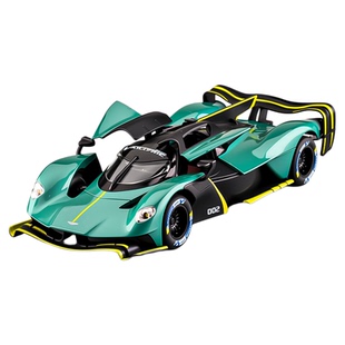 阿斯顿马丁女武神合金车模仿真超级跑车玩具男孩汽车模型摆件礼物