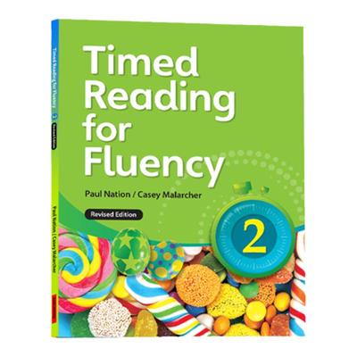 原版进口 Timed Reading for Fluency 2阶段 流利阅读 寒暑假短期阅读提升教材 赠音频 答案 单词表