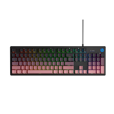 HP惠普侧刻高颜值电竞有线键盘