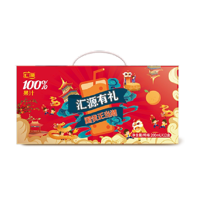 汇源混装礼盒多口味送礼