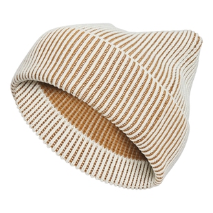 adidas阿迪达斯三叶草猫耳冷帽冬无檐便帽毛线帽男女针织帽IA8910