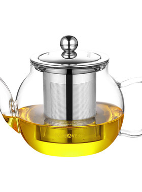 金灶a-07玻璃壶耐热带盖功夫茶具