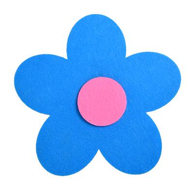 送你一朵小红花道具运动会花朵