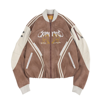 XIPHEVIL「湾区舞力夹克」麂皮绒