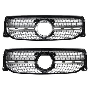 适用于奔驰GLB180 GLB200改装满天星中网GT竖条大标AMG格栅中网