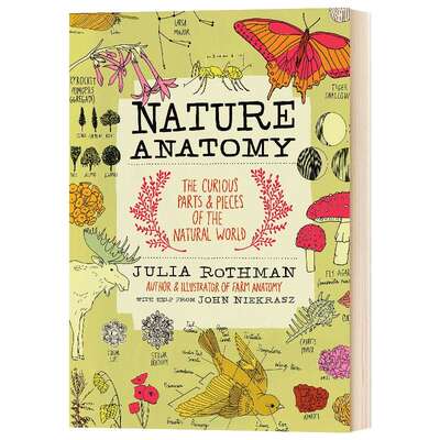 英文原版科普读物自然解剖学