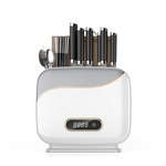 厨房多功能置物架紫外线杀菌热风烘干刀具砧板筷子收纳消毒免打孔