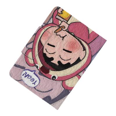 小米平板可爱油画卡通