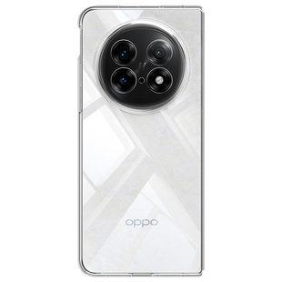 深蓝大道适用OPPO Find N5透明手机壳超薄简约FindN3新款高级折叠全包N5典藏版保护套防摔前后盖商务