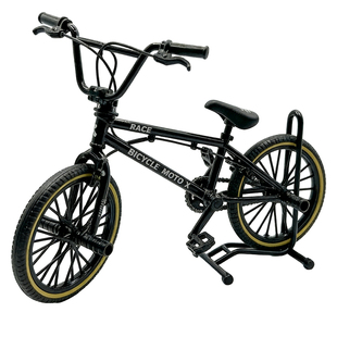 BMX合金手指单车仿真自行车山地车模型小轮特技车玩具桌面摆件