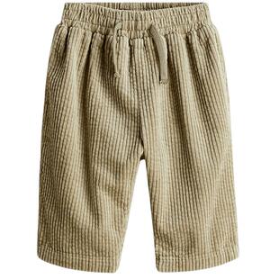 HM春季童装男婴女婴棉质灯芯绒慢跑裤1235243