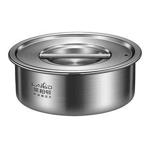 316L不锈钢蒸蛋碗家用炖盅鸡蛋羹专用蒸碗蒸蛋糕模具带盖碗蒸菜碗
