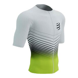 COMPRESSPORT铁人三项正姿气动短袖男 骑行压缩衣运动T恤