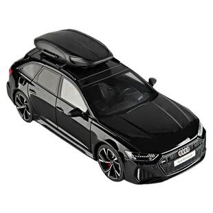 1:18奥迪RS6汽车模型仿真合金收藏大号车模儿童玩具车男孩礼物