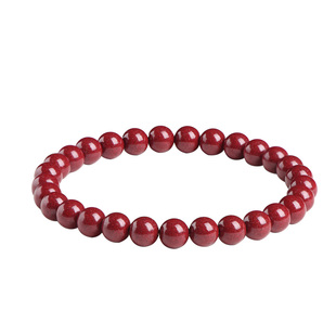 官方旗舰店本命年正品天然原矿朱砂手链女转运珠护身符属马手串男