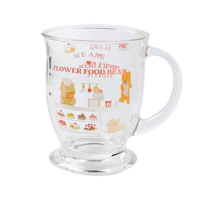 舍里夏日水杯高脚大容量玻璃杯