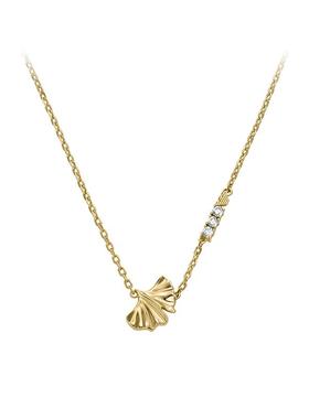 【自营】白鹿同款Armani阿玛尼银杏项链女轻奢送女生圣诞礼物新年