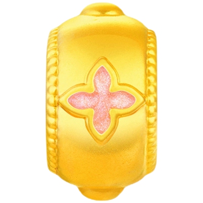 金至尊黄金吊坠秋实桂韵