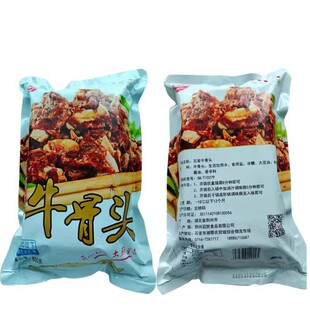 湖北荆州特产  石首牛骨头 香辣味早酒宵夜下酒下饭菜 加热即食