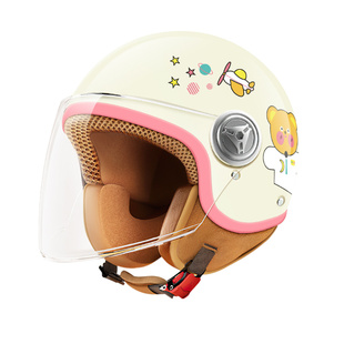 3C认证儿童头盔电动车男女孩专用四季通用安全帽秋冬保暖6到12岁