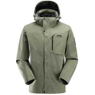Jeep软壳内胆全天候冲锋衣男