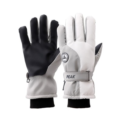 匹克骑车专用加厚手套！骑行御寒冬男士女士保暖防水防风电动车