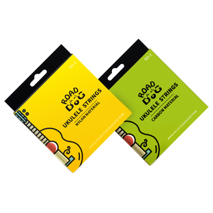 路狗尤克里里琴弦21/26寸通用ukulele乌克丽丽小吉他尼龙碳素弦