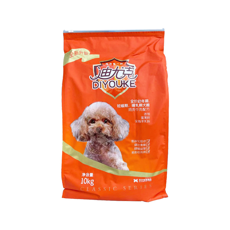 迪尤克幼犬狗粮牛肉味免疫10kg