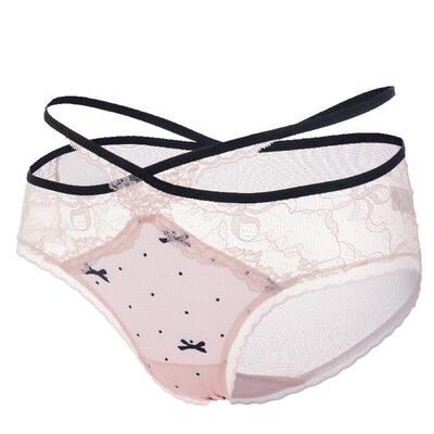 -姜-洛丽塔少女波点印花纯欲内裤