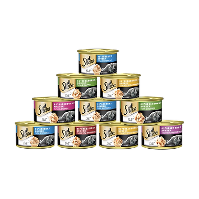 希宝进口金罐猫罐头零食混合味