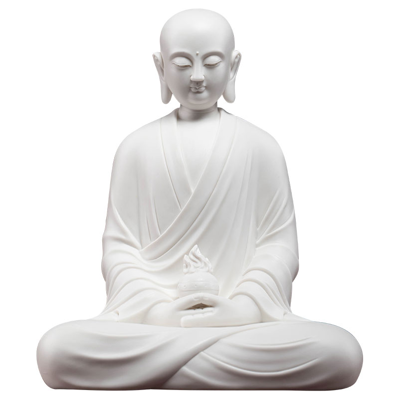 戴玉堂陶瓷摆件《地藏菩萨像》德化白瓷地藏王菩萨佛像客厅供奉